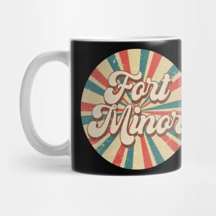 Circle Design Minor Proud Name Birthday 70s 80s 90s Styles Mug